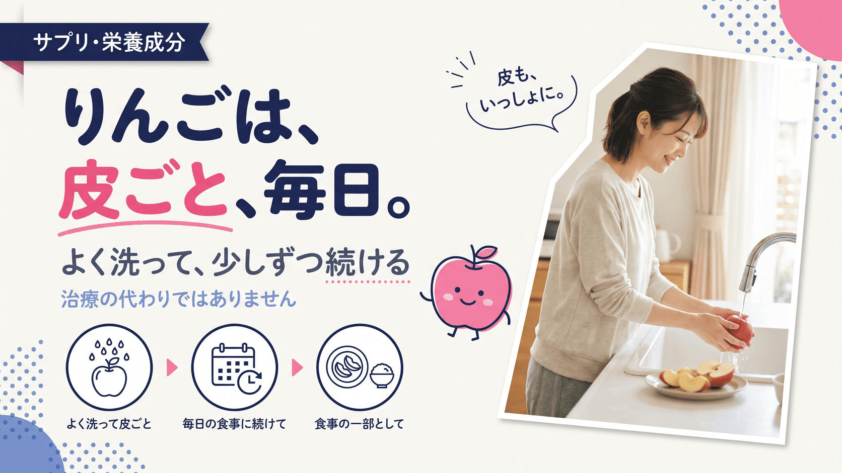 りんごが体によいといわれるのはなぜですか?ペクチンなどの栄養と食べ方を教えてください。