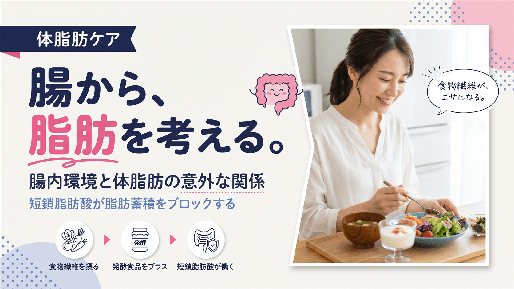 腸内環境が体脂肪に影響する理由を教えてください。いわゆる「痩せ菌」「デブ菌」は本当にあるのですか?