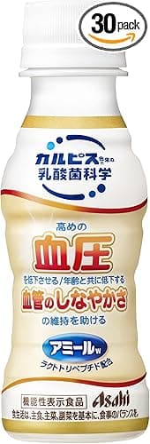 カルピス由来の乳酸菌科学 アサヒ飲料 アミール W 100ml×30本